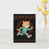Elopement De Onverwachte Workout Grappig Autisme Kaart (Gele Bloem)