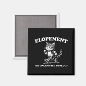 Elopement De Onverwachte Workout Magneet (Voorkant / Achterkant)
