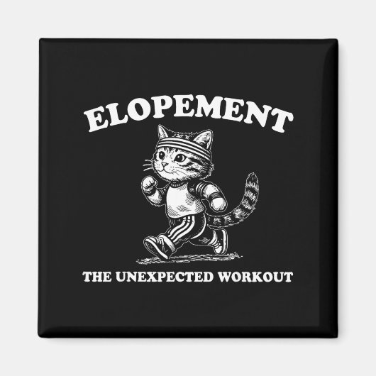 Elopement De Onverwachte Workout Magneet (Voorkant)