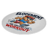 Elopement De Onverwachte Workout Snijplank (Hoek)