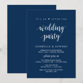 Elopement en na de bruiloft kaart (Voorkant / Achterkant)