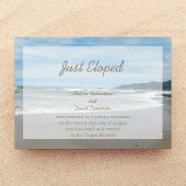 Elopement Huwelijk Aankondiging Aankondiging Uitno