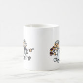 Elopement van de bruid- en bruinweddenschap koffiemok (Center)