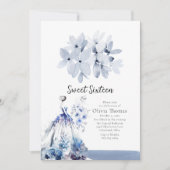 Eloquent Blue Ballroom Dress Sweet Sixteen Kaart (Voorkant)