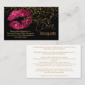 Eloquent Deva Bouquets - Aangepaste bestelling Visitekaartje (Voorkant / Achterkant)