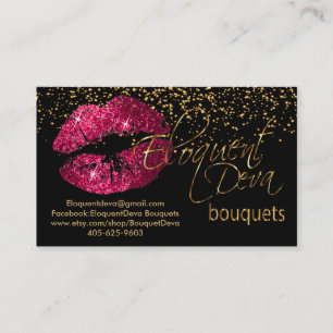 Eloquent Deva Bouquets - Aangepaste bestelling Visitekaartje
