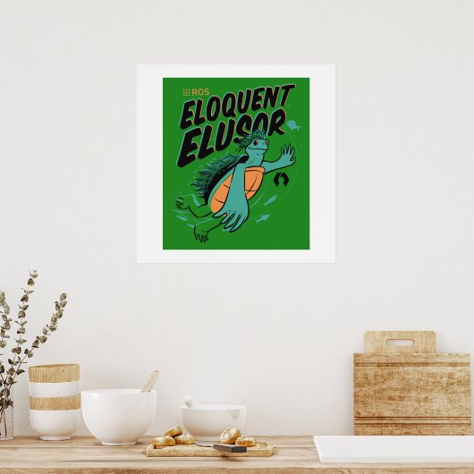 Eloquent Elusor Release Poster (Keuken)