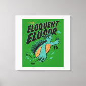 Eloquent Elusor Release Poster op gewikkeld doek Canvas Afdruk (Voorkant)