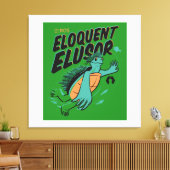 Eloquent Elusor Release Poster op gewikkeld doek Canvas Afdruk (Insitu (Woonkamer))