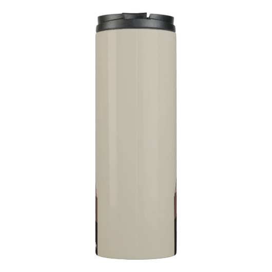 "Eloquent Expression" Chic Vrouw empowerment Thermosbeker (Achterkant)