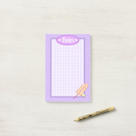 Elote Mexicaanse straatnaamplaat op de krab Post-it® Notes