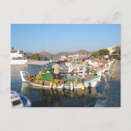 Elounda Kreta Briefkaart (Voorkant)