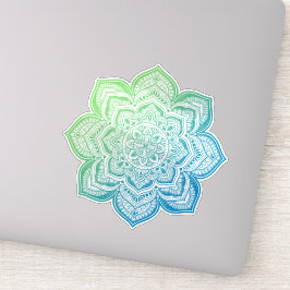 Elowyn Mandala op maat gesneden vinyl sticker