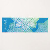 Elowyn Mandala Personalized Yoga Mat (Voorkant (horizontaal))