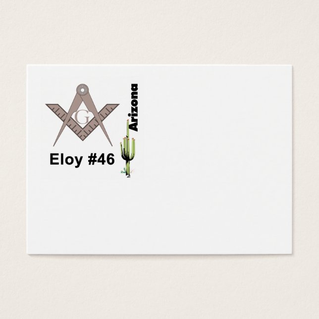 Eloy Lodge Custom Design Visitekaartje (Voorkant)