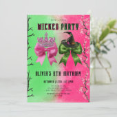 Elphaba & Glinda Thema Verjaardag Kaart (Staand voorkant)