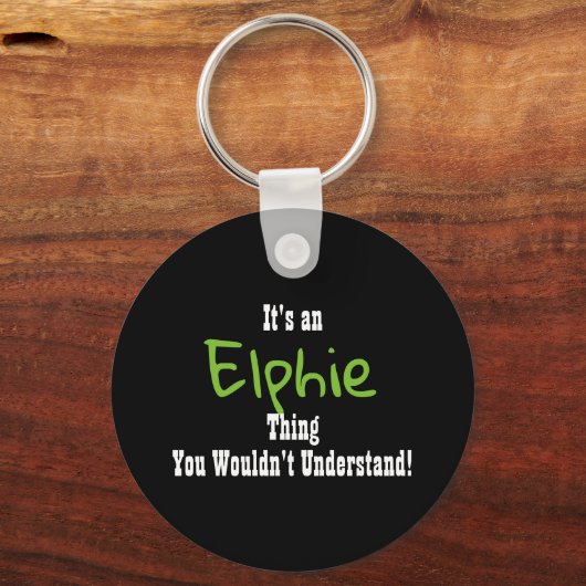 Elphie Sleutelhanger (Voorkant)