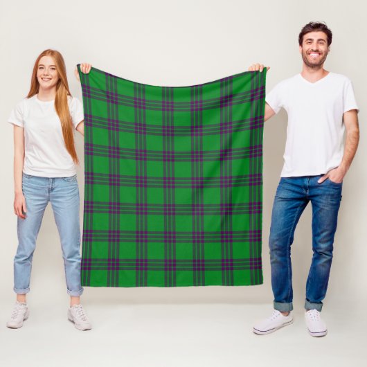 Elphinstone Jacht Plaid Fleece Deken (In situ)