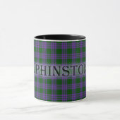 Elphinstone Tartan met de achternaam Mok (Midden)