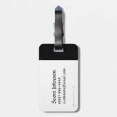 ELROND™, Azog, Galadriel en Gandalf Graphic Bagagelabel (Achterkant verticaal)