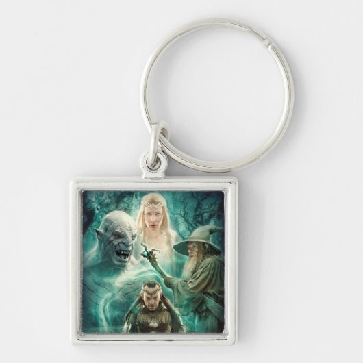 ELROND™, Azog, Galadriel en Gandalf Graphic Sleutelhanger (Voorkant)
