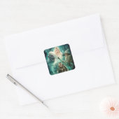 ELROND™, Azog, Galadriel en Gandalf Graphic Vierkante Sticker (Envelop)