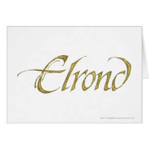 ELROND™-naam getextureerd