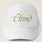 ELROND™-naam getextureerd Trucker Pet (Voorkant)