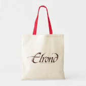 ELROND™ Naam Solid Tote Bag (Voorkant)