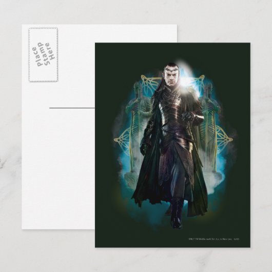 ELROND™ volledig lichaam Briefkaart (Voorkant / Achterkant)