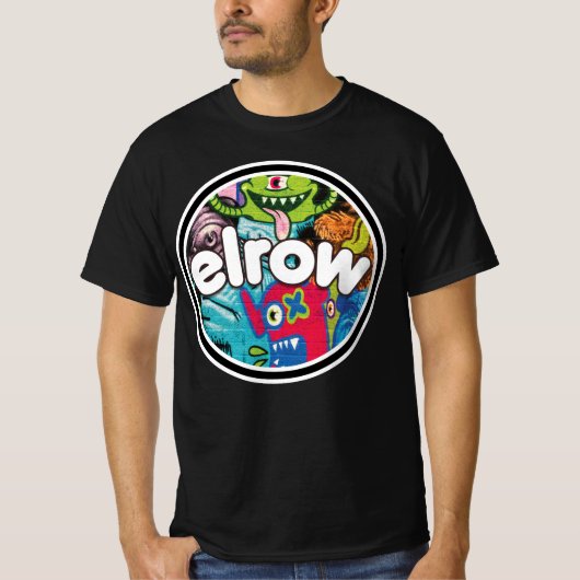 Elrow | Voor DJ's, Producers & Rave Monkeys T-shirt (Voorkant)