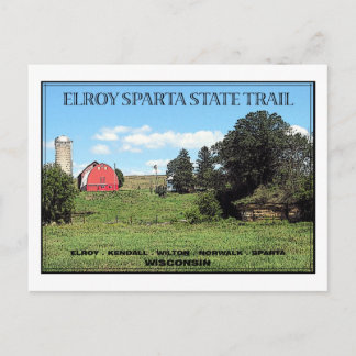 Elroy Sparta State Trail Briefkaart