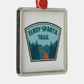 Elroy-Sparta State Trail Metalen Ornament (Rechts)