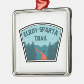 Elroy-Sparta State Trail Metalen Ornament (Links)