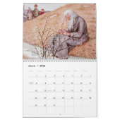 Elsa Beskow 2 pagina indeling wandkalender Kalender (Mar 2026)