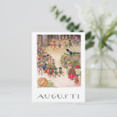  Elsa Beskow August Briefkaart (Staand voorkant)