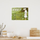 Elsa Beskow Fairy Ring Poster (Keuken)