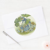  Elsa Beskow Flower Fairy Ronde Sticker (Envelop)