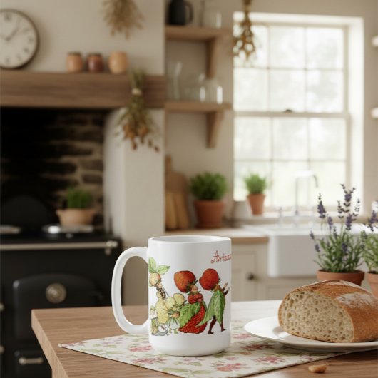 Elsa Beskow Flower Festival Coffee Mok