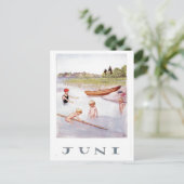  Elsa Beskow juni Briefkaart (Staand voorkant)