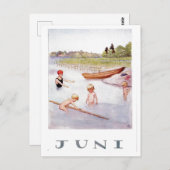  Elsa Beskow juni Briefkaart (Voorkant / Achterkant)