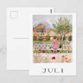  Elsa Beskow juni Briefkaart (Voorkant / Achterkant)