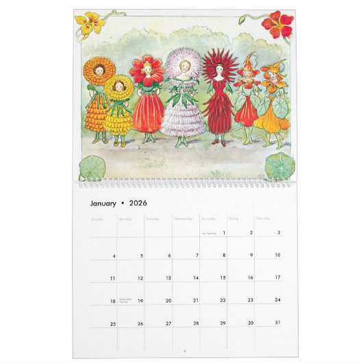 Elsa Beskow-kalender Kalender (Jan 2026)
