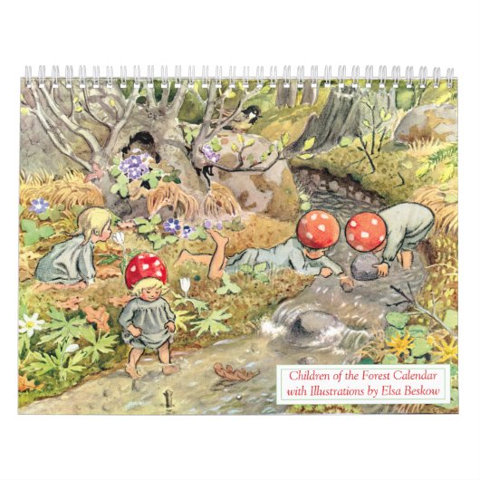 Elsa Beskow-kalender Kalender (Hoes)