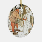 Elsa Beskow kerstversiering Keramisch Ornament (Rechts)