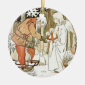 Elsa Beskow kerstversiering Keramisch Ornament (Voorkant)