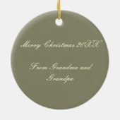 Elsa Beskow kerstversiering Keramisch Ornament (Achterkant)