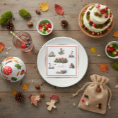 Elsa Beskow Kinderen van het Bos Servet