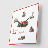 Elsa Beskow Kinderen van het Bos Vierkante Klok (Hoek)