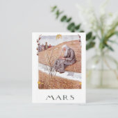 Elsa Beskow maart Briefkaart (Staand voorkant)